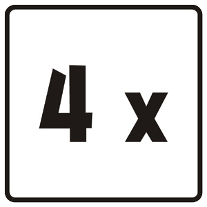 Značka - Počet (E1)