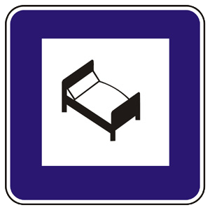Značka - Hotel alebo motel (II10)