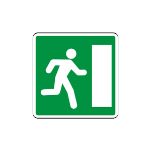 Značka - Núdzový východ (II19b)