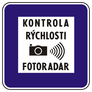 Značka - Kontrola rýchlosti (II1c)