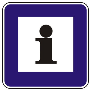 Značka - Informácie (II6a)