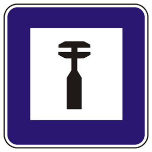 Značka - Opraváreň (II9)