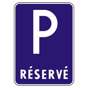 Značka - Vyhradené parkovisko (IP16)