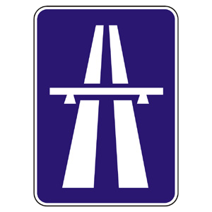Značka - Diaľnica (IP23a)