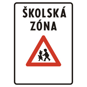 Značka - Školská zóna (IP26a)