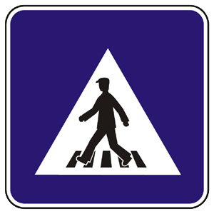Značka - Priechod pre chodcov (IP6)