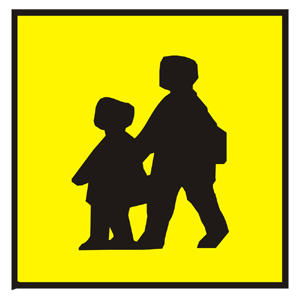 Značka - Označenie autobusu prepravujúceho deti (O3)