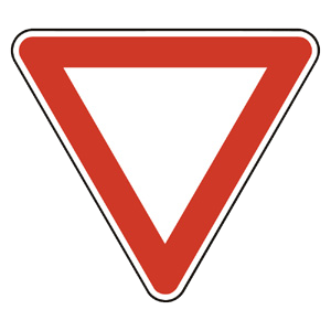 Značka - Daj prednosť v jazde (P1)