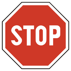 Značka - Stoj, daj prednosť v jazde (P2)