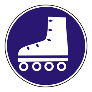 Značka - Cestička pre korčuliarov (C10)