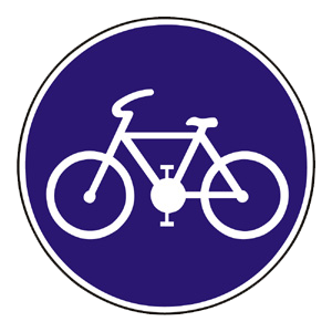 Značka - Cestička pre cyklistov (C8)