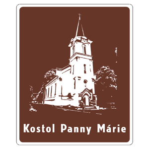 Značka - Návesť pred náboženským cieľom (IS11a)