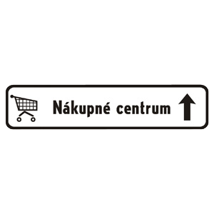 Značka - Smerová tabuľa k inému cieľu (IS22b)