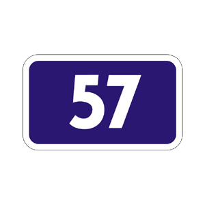 Značka - Cesta I. triedy (IS29)