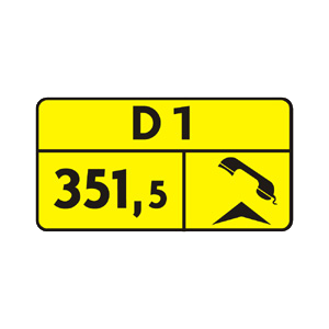 Značka - Kilometrovník (IS32b)