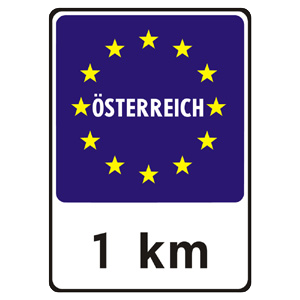 Značka - Hraničný priechod (IS38)