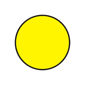 Značka - S11a: Doplnkový signál s plným prerušovaným žltým svetlom