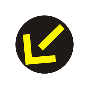 Značka - S12c: Svetelná šípka doľava