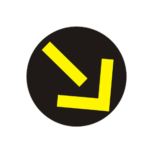 Značka - S12d: Svetelná šípka doprava