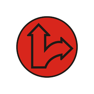 Značka - S3a: Kombinovaný signál s červeným svetlom pre dva smery so znamením Stoj!