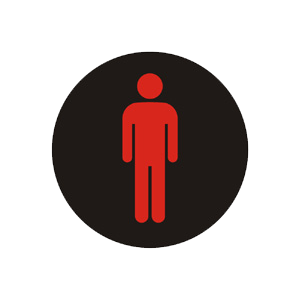 Značka - S5a: Signál pre chodcov s červeným svetlom so znamením Stoj!