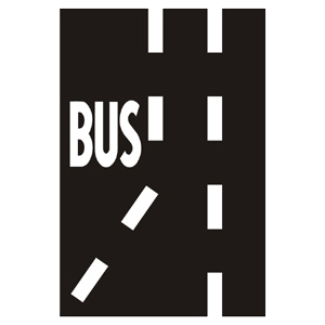 Značka - Nápisy na vozovke (V14)