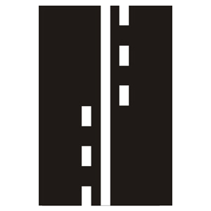 Značka - Pozdĺžna súvislá čiara doplnená prerušovanou čiarou (V3)