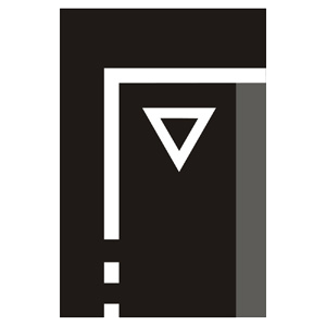 Značka - Priečna súvislá čiara so symbolom Daj prednos v jazde! (V5b)