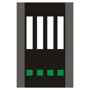 Značka - Priechod pre cyklistov primknutý k priechodu pre chodcov (V7a)