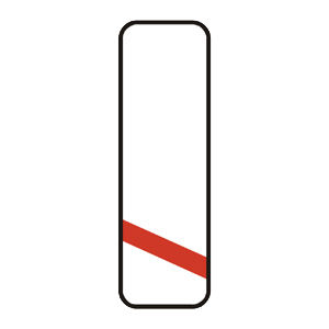 Značka - Návestná tabuľa ľavá (80 m) (A29a)