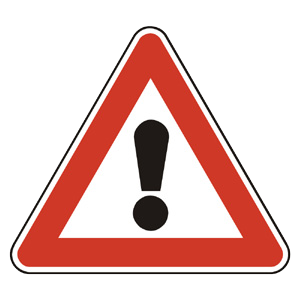 Značka - Iné nebezpečenstvo (A34)